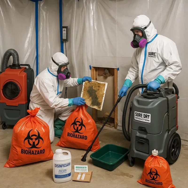 Contaminated Water Handling Protocols process in Wakefield, MI