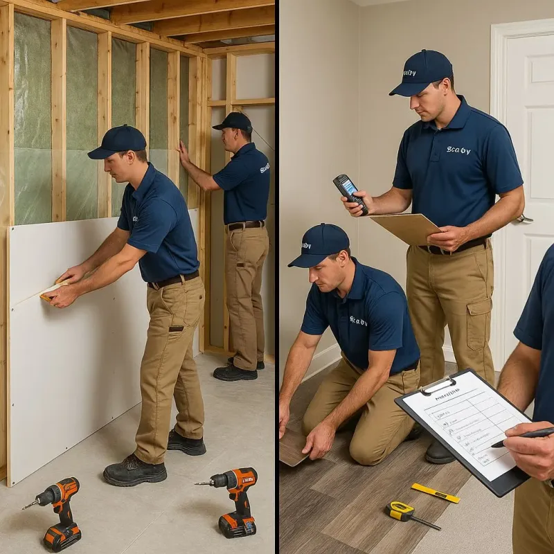 Repairs and Reconstruction process in Wakefield, MI